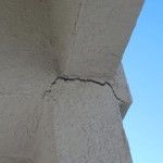 Cracked to Exterior Drywall